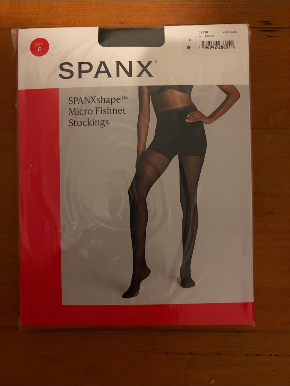SPANX Very Black SPANXshape Micro Fishnet Stockings